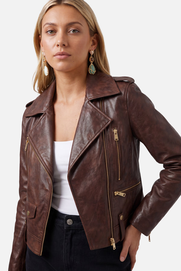 CORAL - VINTAGE BROWN