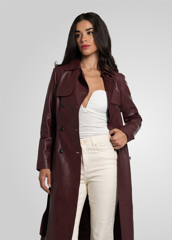 DARCY - FULL LENGTH TRENCH COAT