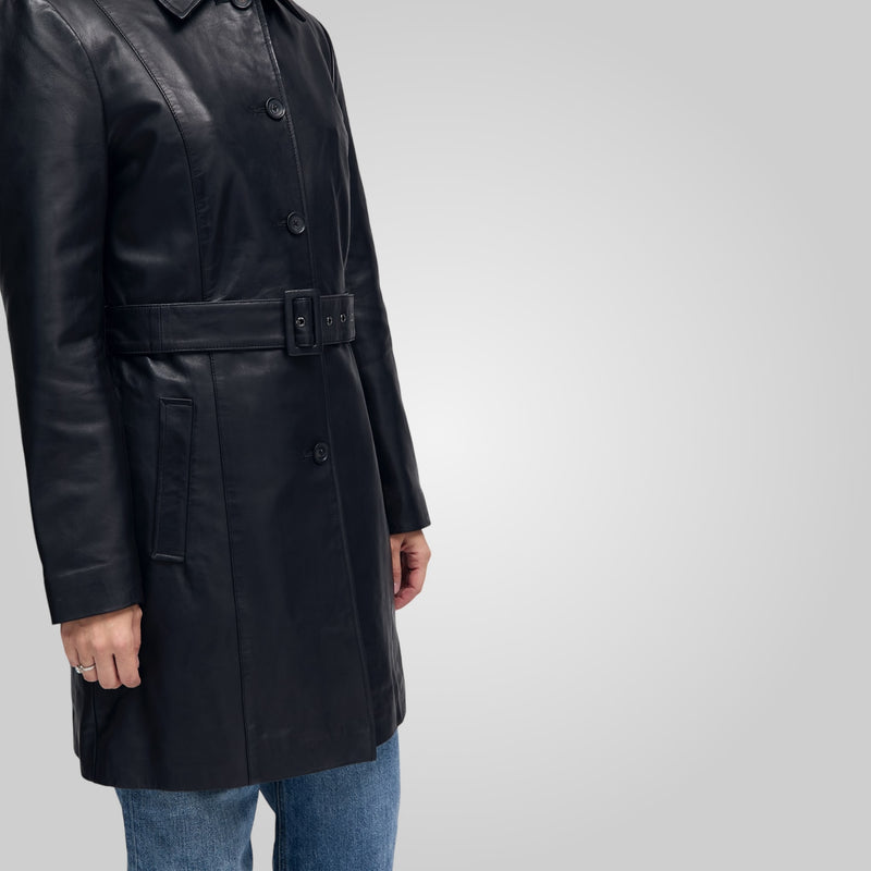 FABRIZIA Three-Quarter Trench