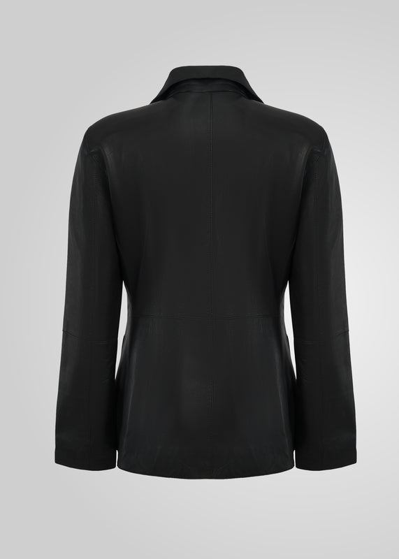 NOIAN - LEATHER BLAZER