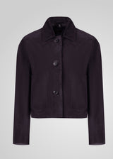 JIN - CROPPED SUEDE JACKET