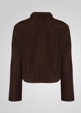 JIN - CROPPED SUEDE JACKET