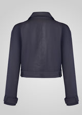 ROMIE - CROPPED TRENCH BIKER