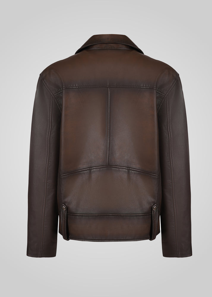 HARPER RUB-OFF - OVERSIZED BOYFRIEND JACKET