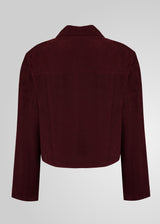 JIN - CROPPED SUEDE JACKET