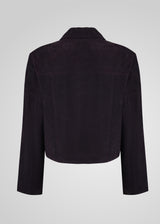JIN - CROPPED SUEDE JACKET