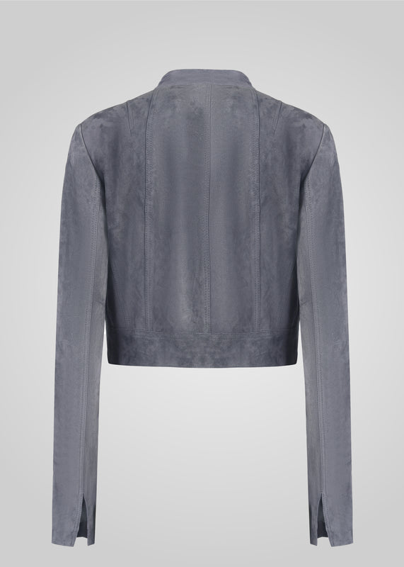 ADRIAN - CROPPED SUEDE JACKET