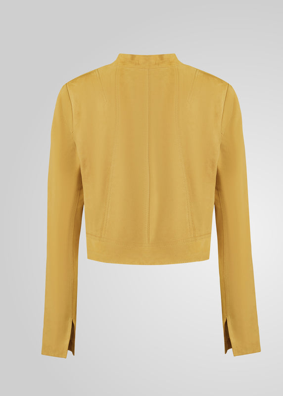 ADRIAN - CROPPED SUEDE JACKET