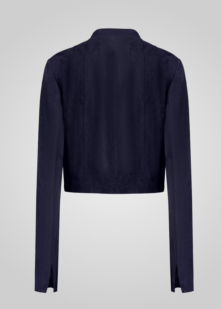 ADRIAN - CROPPED SUEDE JACKET