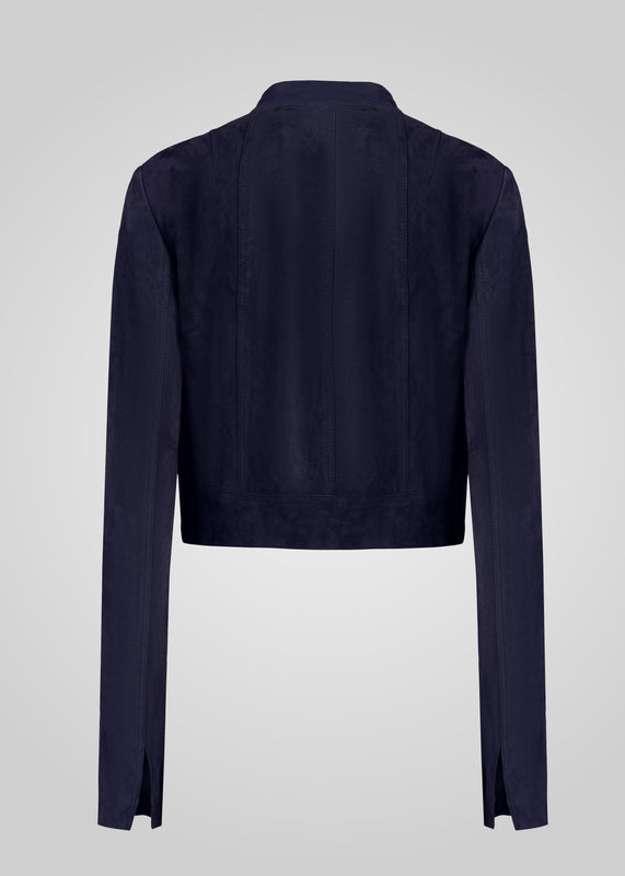 ADRIAN - CROPPED SUEDE JACKET