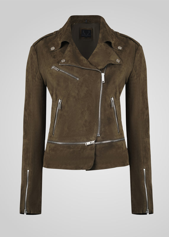 AUGUSTINE - ADJUSTABLE SUEDE BIKER