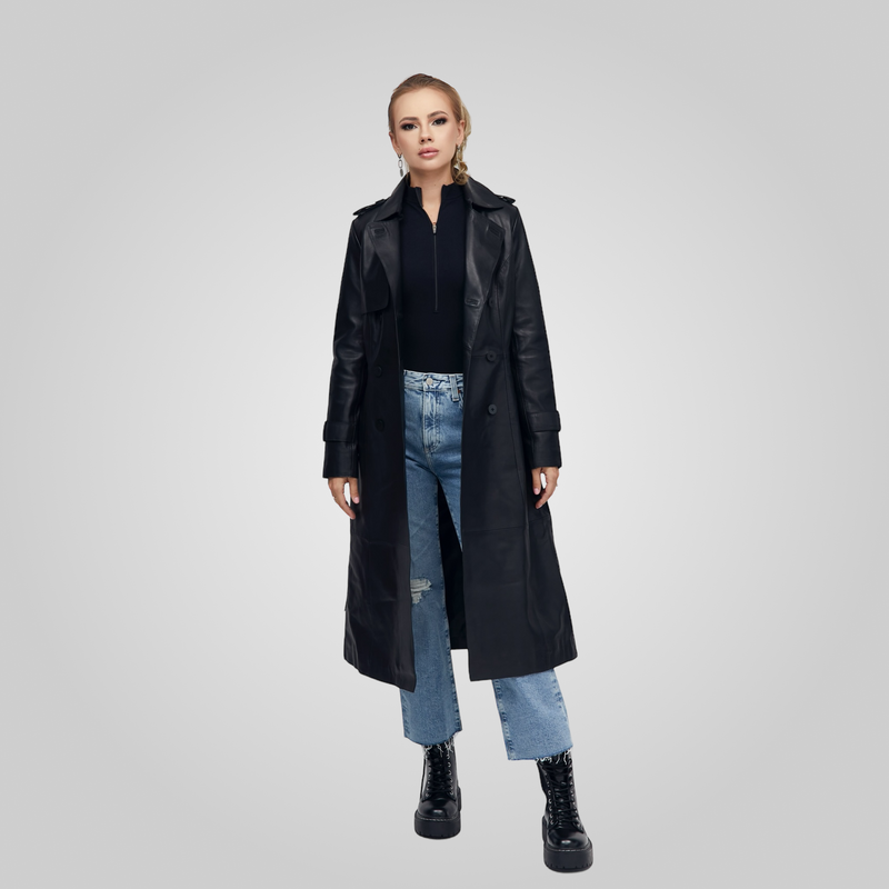 DARCY -  FULL LENGTH TRENCH COAT
