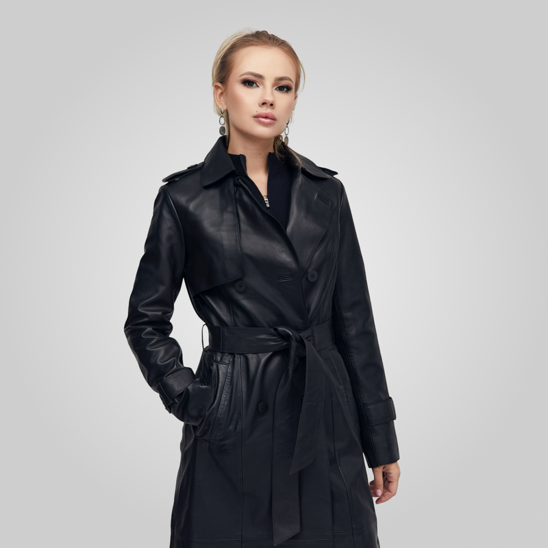 DARCY -  FULL LENGTH TRENCH COAT