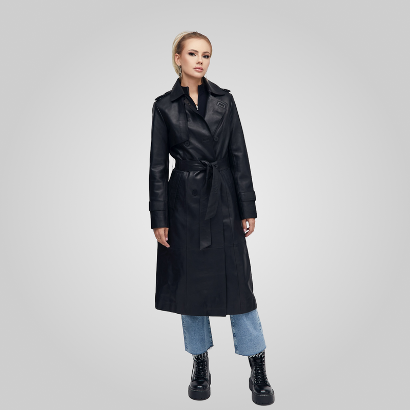 DARCY -  FULL LENGTH TRENCH COAT