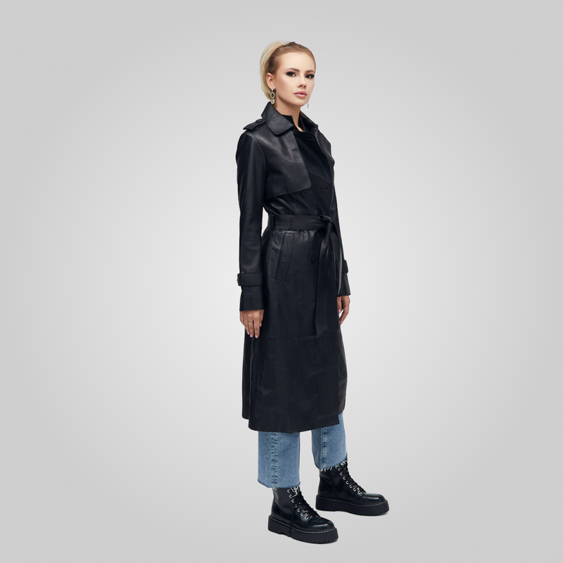 DARCY -  FULL LENGTH TRENCH COAT