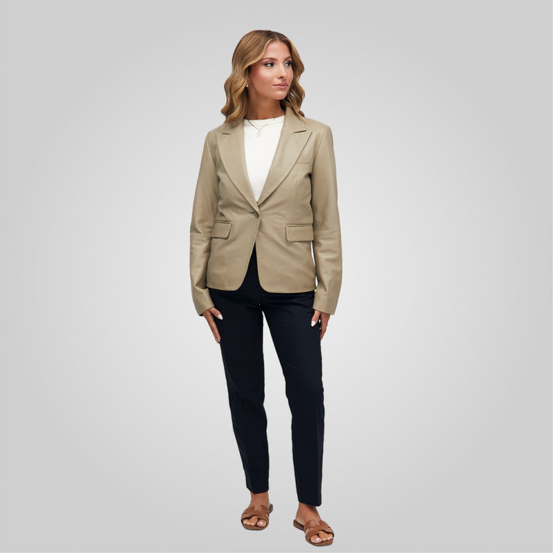 CORNELIA One Button Blazer