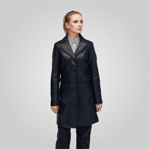 Blazer trench trois-quarts KELLY