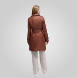 LAURE Three-Quarter Trench