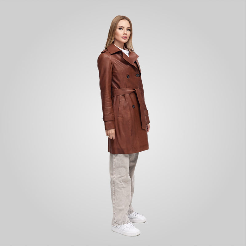 LAURE Three-Quarter Trench