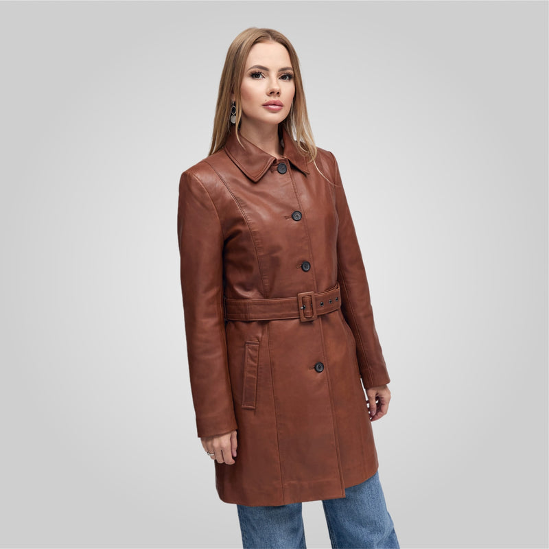 FABRIZIA Three-Quarter Trench