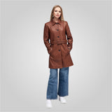 FABRIZIA Three-Quarter Trench