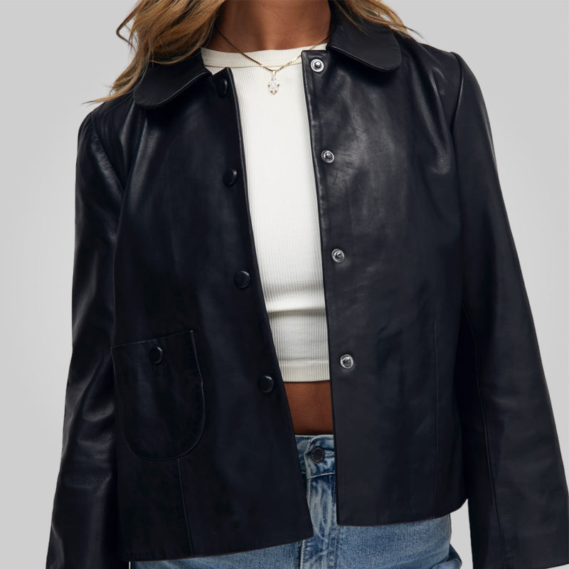 MARLEY - COMFORT FIT LEATHER JACKET