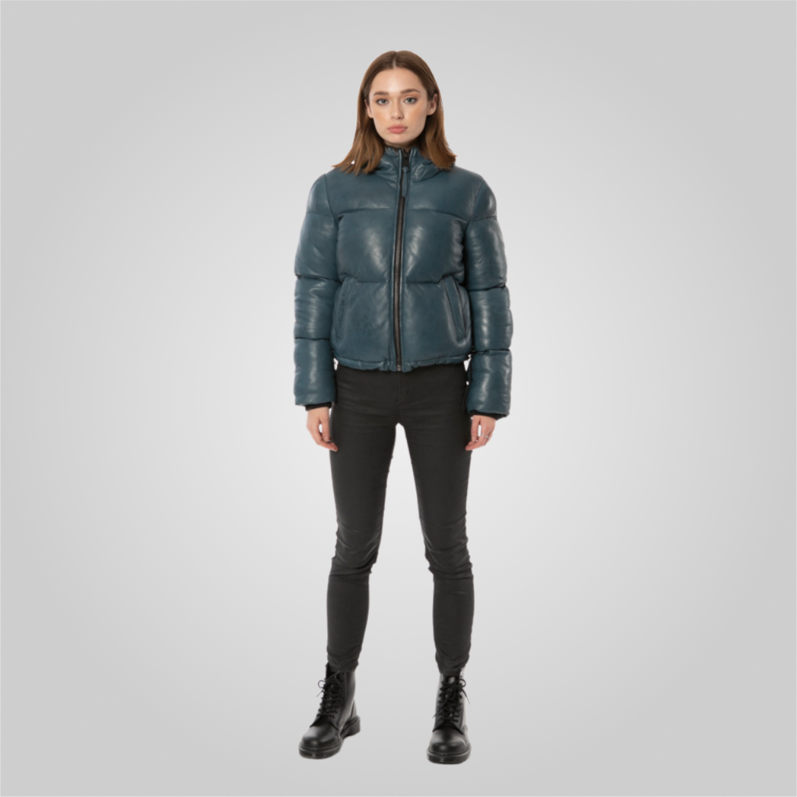 【PORTERNA】Lynn leather padded jacket IMG_0718_37cfde7e-95be-4e10-