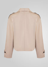 HANNA - CROPPED LEATHER JACKET