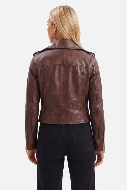 CORAL  - VINTAGE BROWN