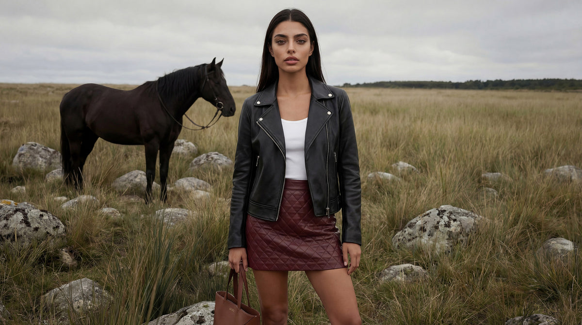 Leather, styled in motion.