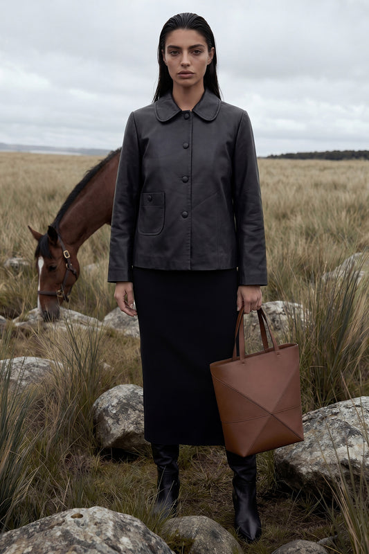 MARLEY - COMFORT FIT LEATHER JACKET