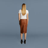 DAWN Leather Skirt