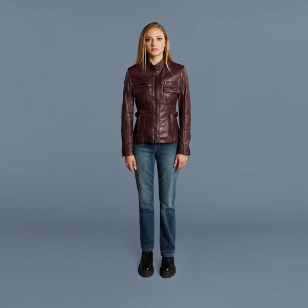 OLIVIA Leather Jacket