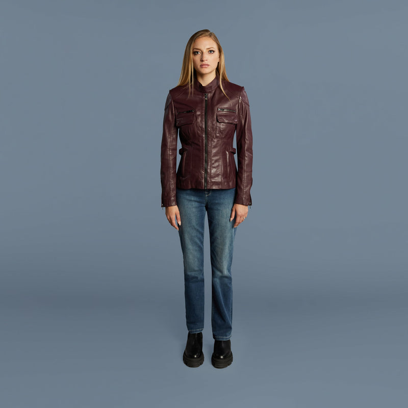 OLIVIA Leather Jacket